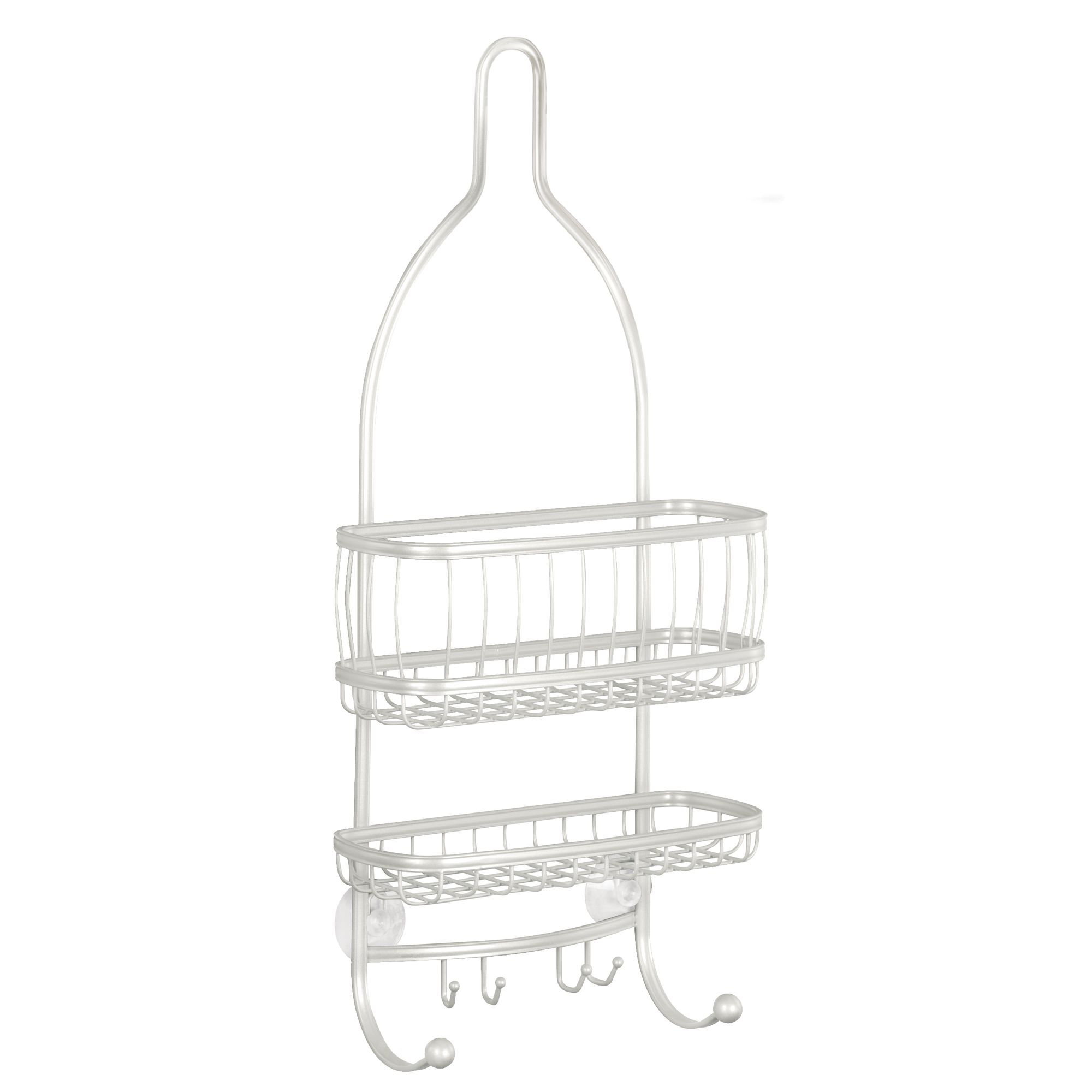 InterDesign iDesign Metal Extra-Wide Hanging Shower Caddy, The York ...